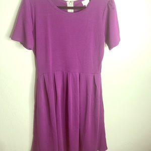 LuLaRoe Amelia Dress- Purple Size XL